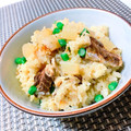 ☆３匹の子ぶた☆'s cooksnap of when they made 鯖と焦がし大根の炊込ご飯＠さば水煮缶詰.