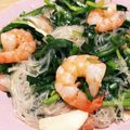 クックZBW05K☆'s cooksnap of when they made エビと春雨のナンプラー炒め.
