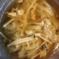 バリジュンコセブン's cooksnap of when they made 餃子の余りの具で☆中華風スープ☆.