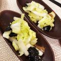 料理修行中♡'s cooksnap of when they made 白菜の白だしワサビマヨネーズのサラダ.