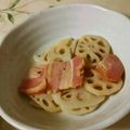main73's cooksnap of when they made 幼児食★簡単一品♪蓮根とベーコン炒め.