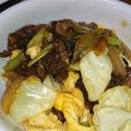 onelove2's cooksnap of when they made 小松菜と牛肉の炒めもの.
