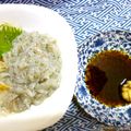 imajiro's cooksnap of when they made 生しらすの刺身.