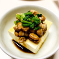 azbjbn's cooksnap of when they made ねぎと納豆の簡単冷やっこ！.