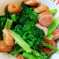 でりーK's cooksnap of when they made 簡単スティックセニョールのペペロンチーノ.