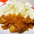 お魚キッチン's cooksnap of when they made 焼き肉タレで時短☆チキントマト焼き.