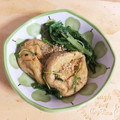 ロイヤルミルク♪'s cooksnap of when they made 水菜と一口がんものたいたん.