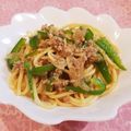 Richland☆Y's cooksnap of when they made ピーマンと挽肉の塩バターパスタ.