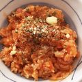 ☆ゆみよ☆'s cooksnap of when they made ＊粗びきウインナーのトマトチーズリゾット.