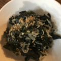 kyoken0424's cooksnap of when they made 簡単で絶品。わかめとしらすのさっぱり炒め.