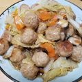 yocchi2109's cooksnap of when they made 白菜と肉だんごの中華風うま煮.