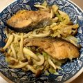まかろにっく's cooksnap of when they made 野菜たっぷり簡単！鮭のちゃんちゃん焼き.