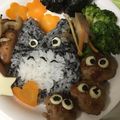もち子29's cooksnap of when they made 【ジブリ】トトロプレート❀.