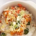 りかぷうぷう's cooksnap of when they made 【離乳食完了期】簡単ドリア風カラフルご飯.