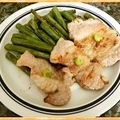 White_Bear's cooksnap of when they made ◎簡単。豚バラにわさび。.