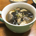 YUKIKI☆'s cooksnap of when they made まな板不要？！舞茸ともずくの中華風スープ.