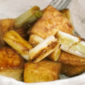 シシュポス's cooksnap of when they made 醤油の香りが抜群、厚揚げの焦がし醤油炒め.