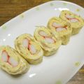 ジョングレ's cooksnap of when they made 冷めても美味しい♪かにかま入りなめたけ卵.