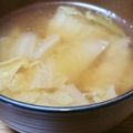 ﾋﾟﾛﾐ♡'s cooksnap of when they made 白菜のお味噌汁♪.
