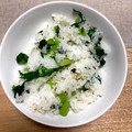 ひよこひよひよ's cooksnap of when they made 混ぜるだけ！大根の葉を使った菜めし.
