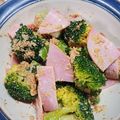 amjkao's cooksnap of when they made ブロッコリーとハムのゴママヨ和え.