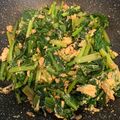 myumu's cooksnap of when they made 小松菜のシーチキン炒め.