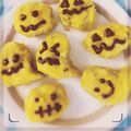 枝めろ's cooksnap of when they made 簡単◎ハロウィンおばけスイートポテト♪.