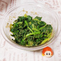 yukiwanko's cooksnap of when they made 簡単小松菜の胡麻和え.