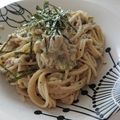 liliolin★'s cooksnap of when they made アボカドとツナの豆腐ソース・スパゲッティ.