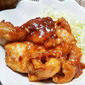 もちっこ橙色's cooksnap of when they made 鶏むね肉がしっとり旨～い♪絡まる生姜焼.