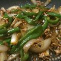 geullaha's cooksnap of when they made 簡単☆ピーマンとひき肉の炒め物.