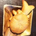 yuri827's cooksnap of when they made 虫パン♪クワガタとカブトムシのパン.