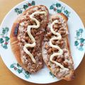 ayakaL7's cooksnap of when they made ツナマヨ納豆トースト.