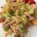 まゆまルイ's cooksnap of when they made 豚肉キャベツ卵の中華炒め.