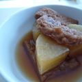 あやプチ's cooksnap of when they made 圧力鍋でつくる大根の煮物.