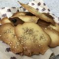 たんぽぽッ's cooksnap of when they made ☆あまった卵白１個分から！チュイル２種☆.