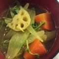 ひまわり６号's cooksnap of when they made コンソメいらず☆根菜ごろごろポトフ.