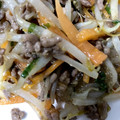 はぎるぅ's cooksnap of when they made もやしと豚挽肉の濃く旨味噌炒め.