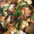 大阪のちゃーちゃん's cooksnap of when they made 酢豚風揚げない野菜炒め♪簡単ケチャップ.