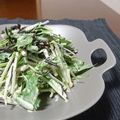 ダイナマイト漆黒's cooksnap of when they made 水菜とひじきのサラダ～マヨポン味.