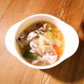 はるぴーのママ's cooksnap of when they made 鶏ガラスープの素で簡単❤あったかネギ鍋.