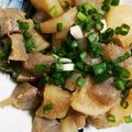 Hamachi_'s cooksnap of when they made 大根とコンニャクのおかか煮.