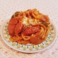 Richland☆Y's cooksnap of when they made 懐かしい味♪コクまろやかナポリタン♪.