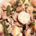 ぶっちー☆☆'s cooksnap of when they made 里芋とインゲンと豚の胡麻味噌煮.