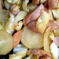 丘のタヌキちゃん's cooksnap of when they made 簡単☆ぽてキャベウインナーのぽん酢炒め.