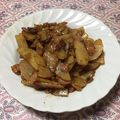 大切な友♡'s cooksnap of when they made じゃがいもとベーコンのオイスター炒め.