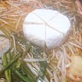 あおいりん's cooksnap of when they made お日様カマンベールチーズでキムチ鍋☆.