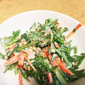クックOLVBJ7☆'s cooksnap of when they made レンジで簡単(^q^)春菊のツナマヨ和え.