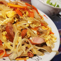 あゆみα's cooksnap of when they made 簡単っす！もやしめじのウインナー卵炒め.