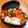クックHVGLAB☆'s cooksnap of when they made クリスマスキャラ弁✽サンタさんと雪だるま.